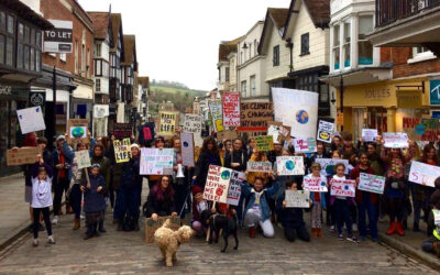 PHOTO – Guildford YouthStrike4Climate 15th March