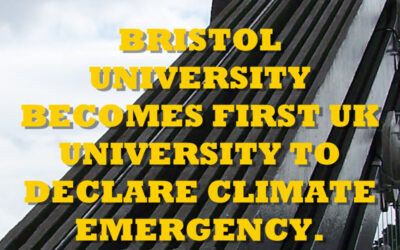 NEWS – Bristol University First UK University To Declare Climate Emergency